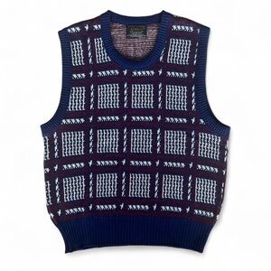 American Vintage Campus Plaid Vest